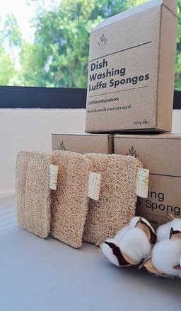 Organic Dish Washing Luffa Sponges