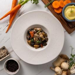 Chicken in Mushroom Sauce (Poulet Sauce Forestiere)
