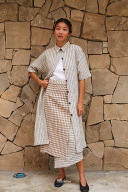 Shirt Dress - Handmade